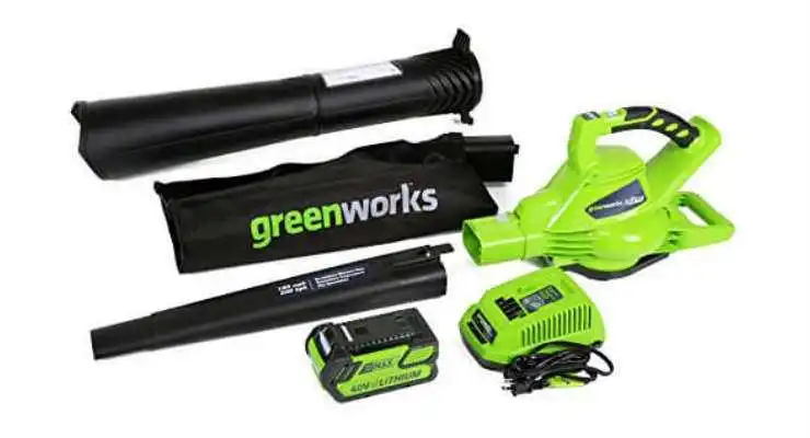 Greenworks 40V Cordless Leaf Blower Vacuum 24322