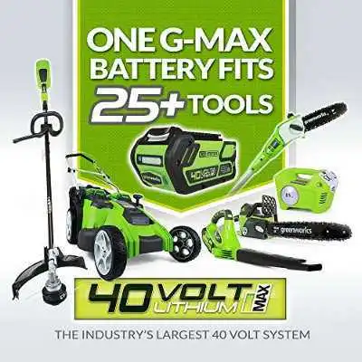 Greenworks Battery System G-MAX Cordless Yard Vacuums