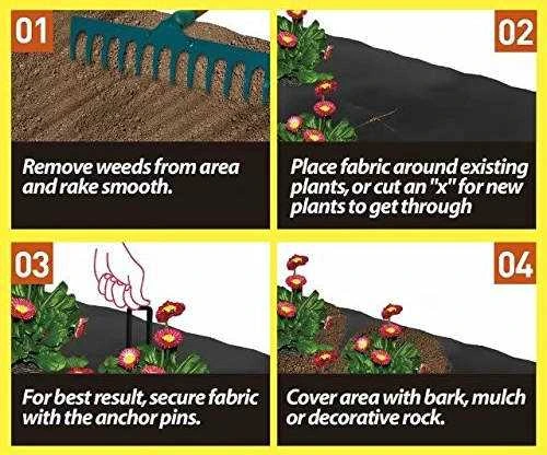 Agfabric Weed Barrier Installation