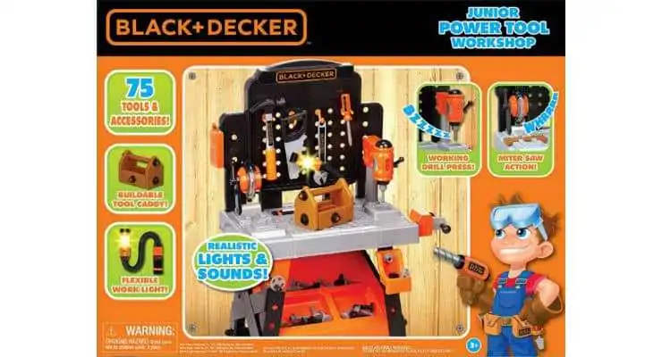 Black and Decker Junior Power Workbench Workshop