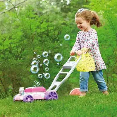 Fisher Price Bubble Mower for Kids - Pink for Girls