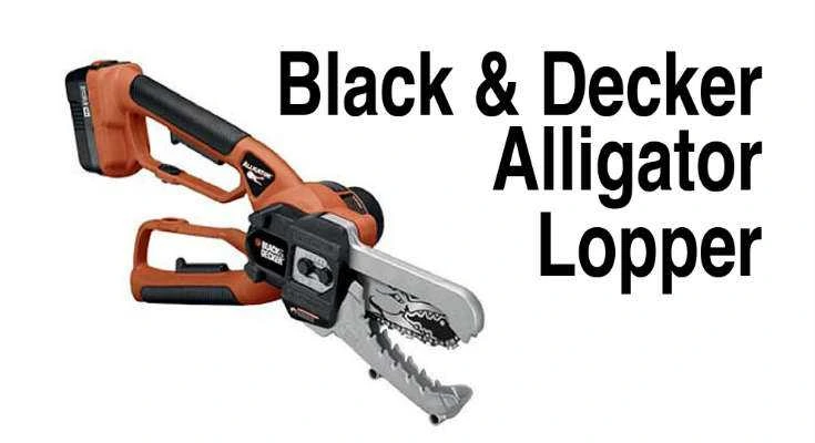 black and decker alligator loppers review