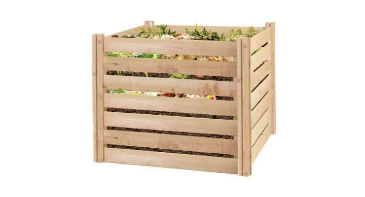 Greenes Fence Cedar Wood Composter