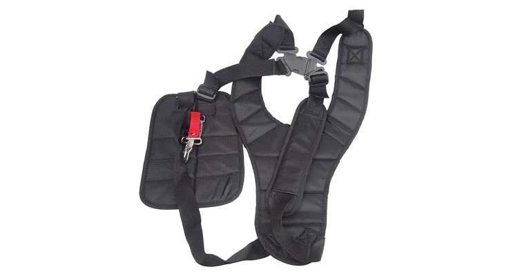 Hanperal Black Comfort Double Strap Harness