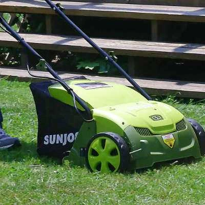 Best Lawn Sweeper - Push Behind Lawn Sweeper or Electric Dethatcher