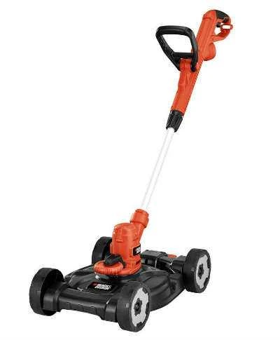 Black and Decker Electric Lawn Mower and Trimmer