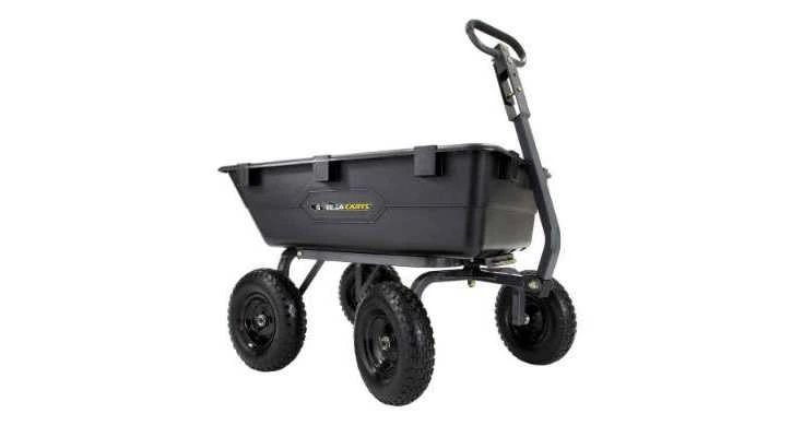 Gorilla Carts Heavy Duty Garden Dump Cart Review