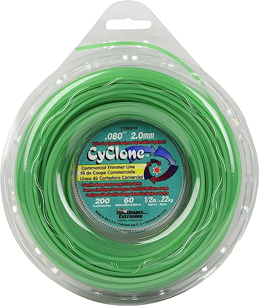 Cyclone .080 Spool Commercial Grade String Grass Trimmer Line