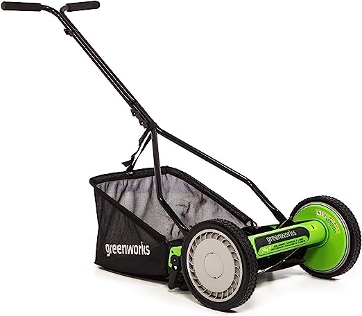 Greenworks 14-Inch Reel Lawn Mower RM1400
